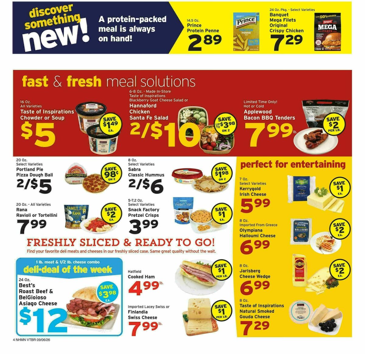 Hannaford Weekly Ad from September 6