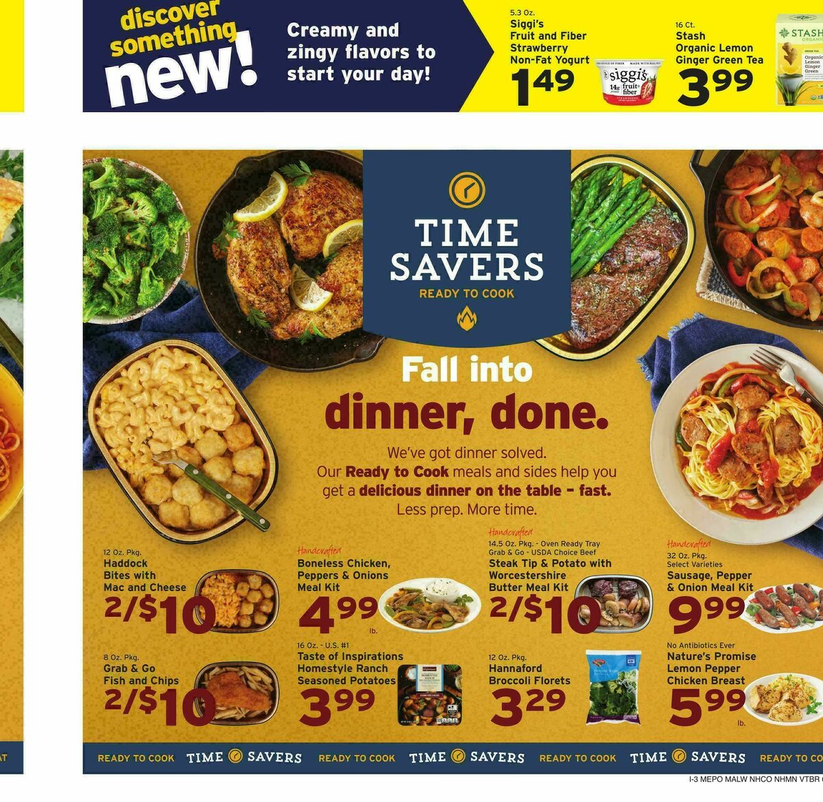 Hannaford Weekly Ad from September 20