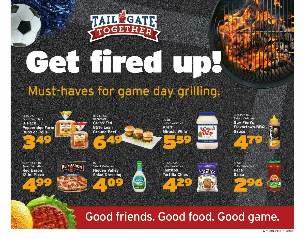 Hannaford Weekly Ad from October 4