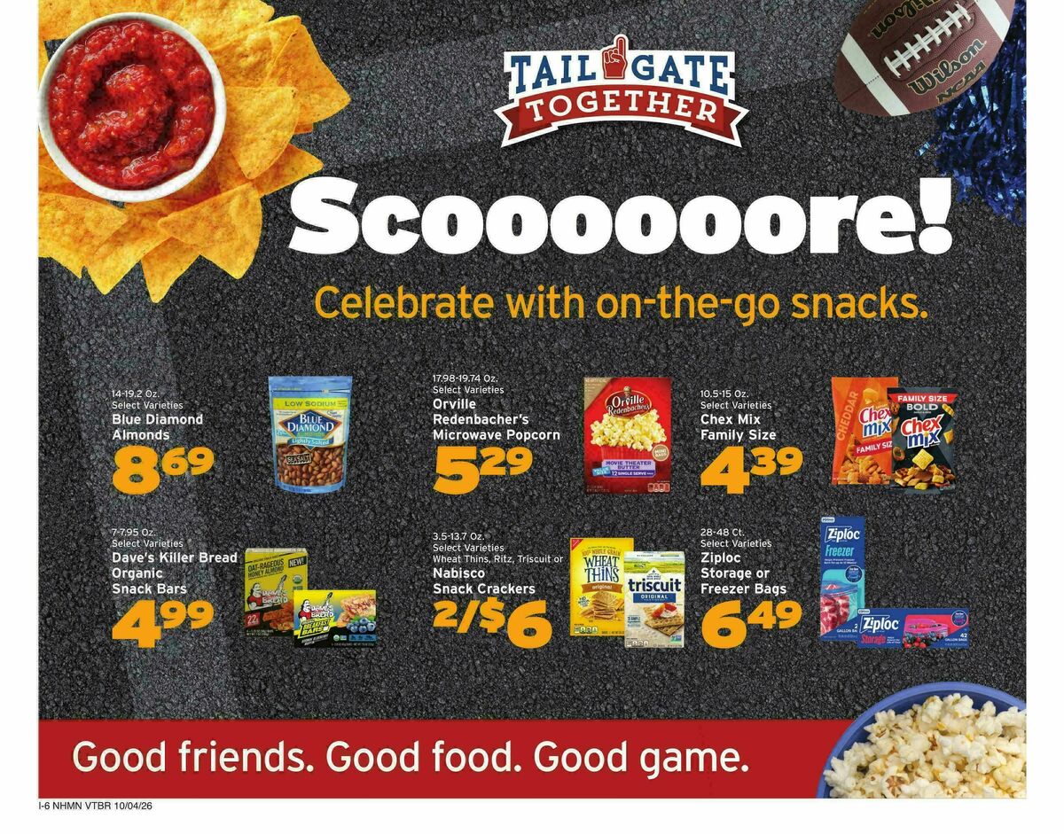 Hannaford Weekly Ad from October 4