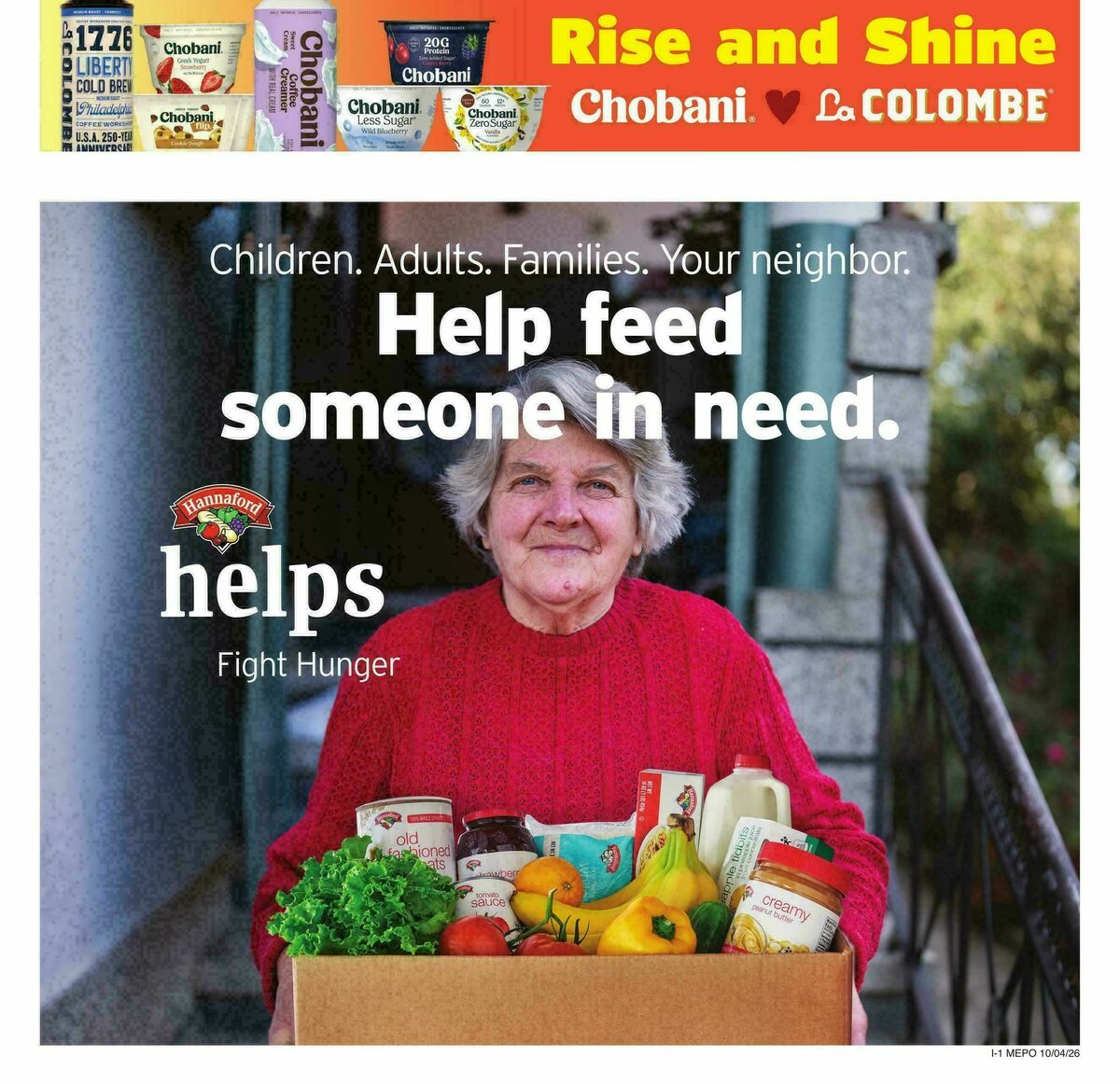 Hannaford Weekly Ad from October 4
