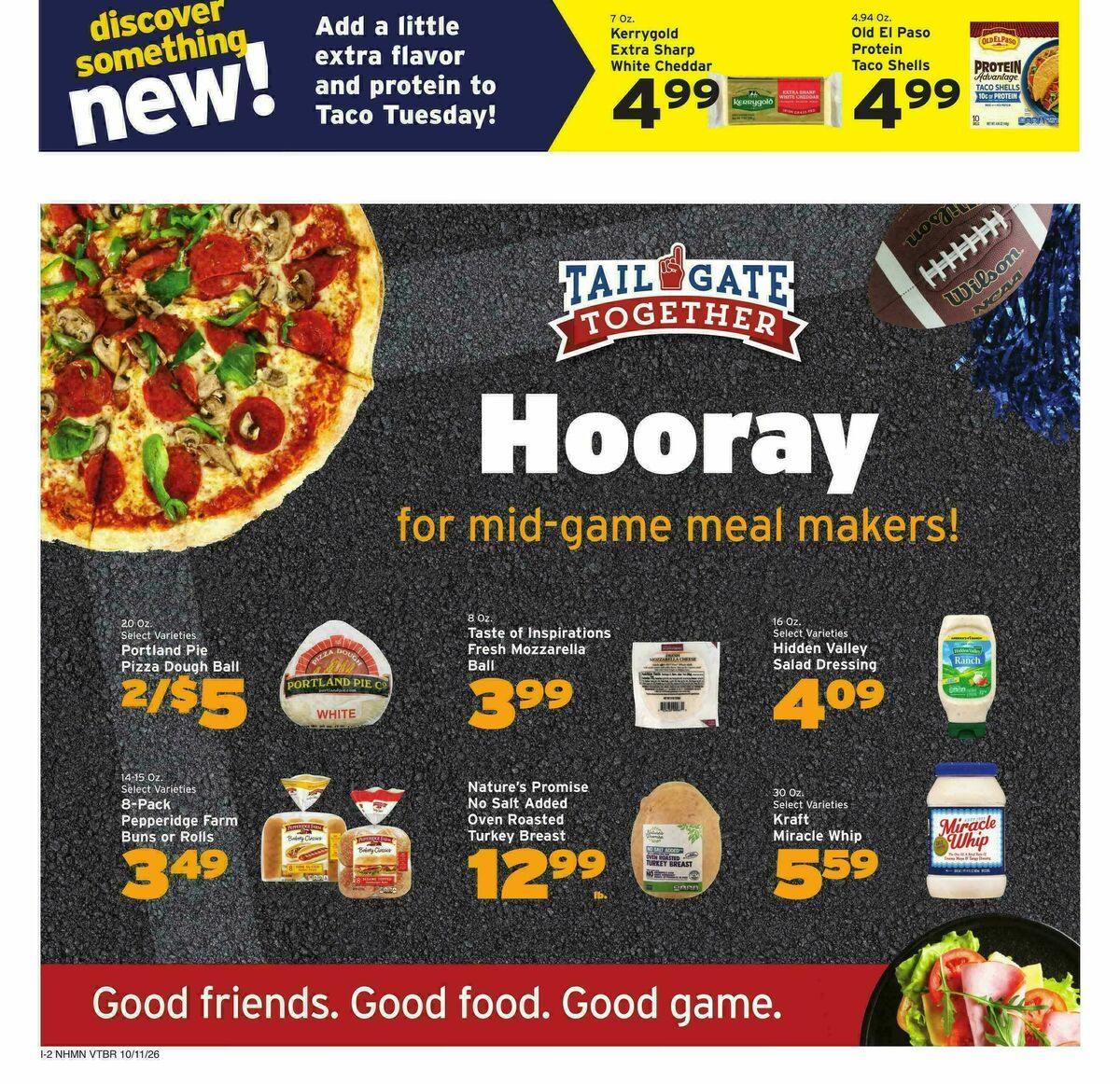 Hannaford Weekly Ad from October 11