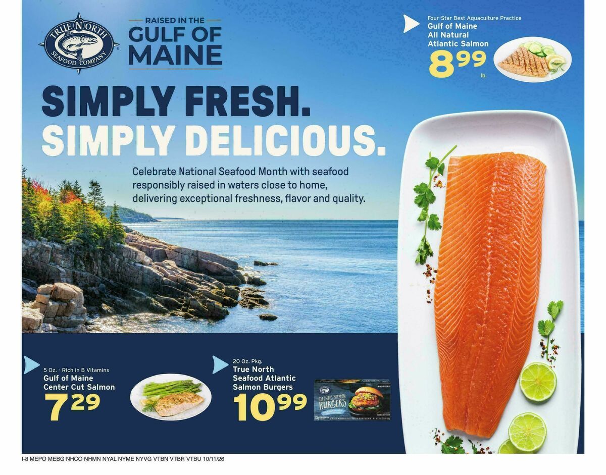 Hannaford Weekly Ad from October 11