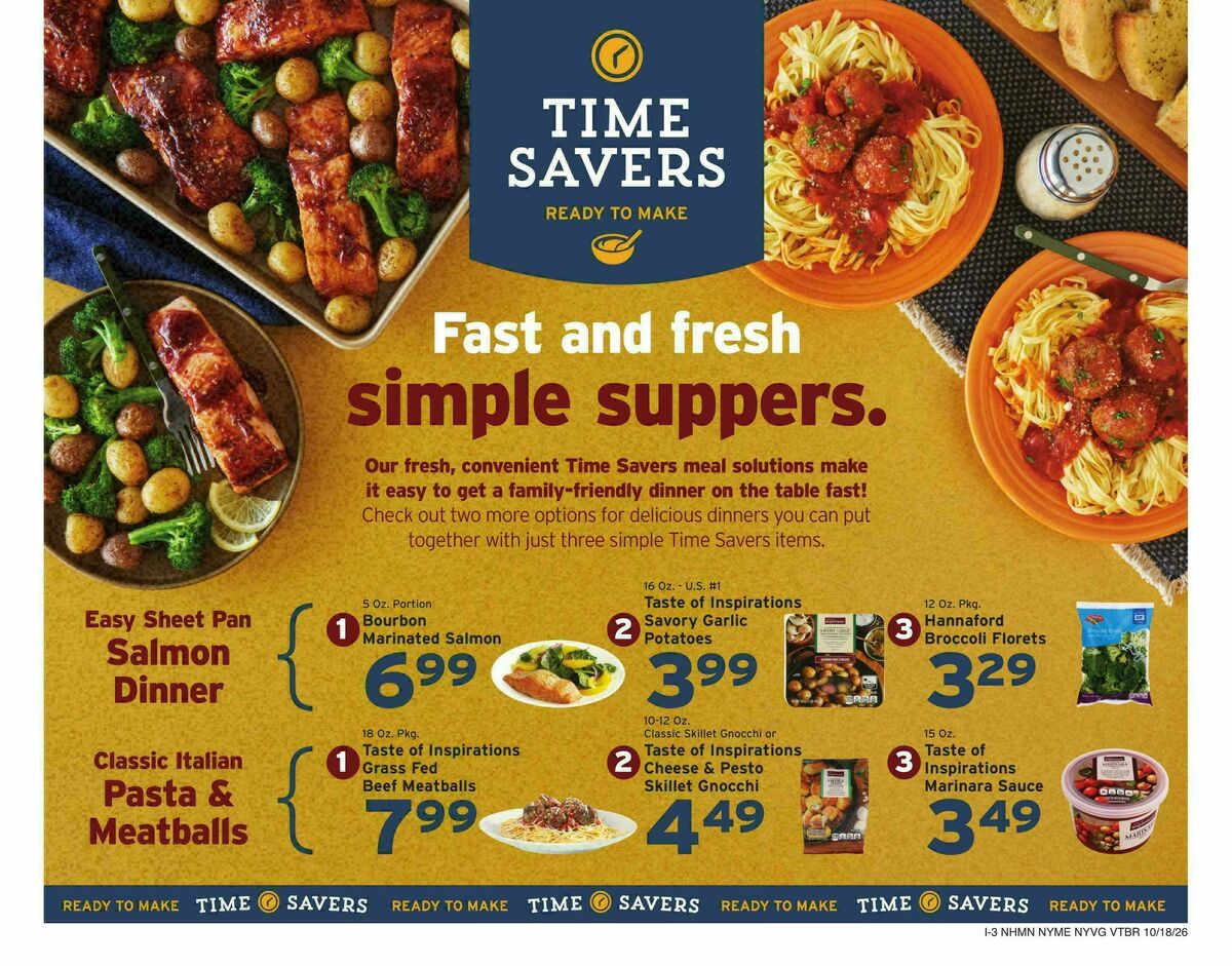 Hannaford Weekly Ad from October 18