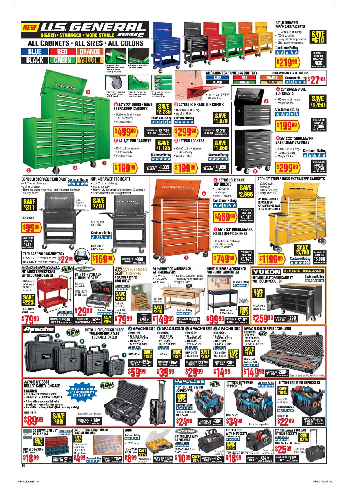 Harbor Freight Tools Weekly Ad from May 1