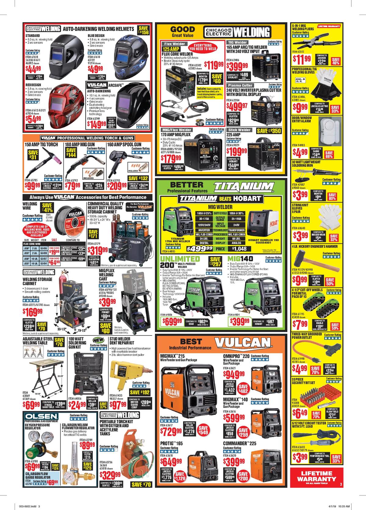 Harbor Freight Tools Weekly Ad from May 1