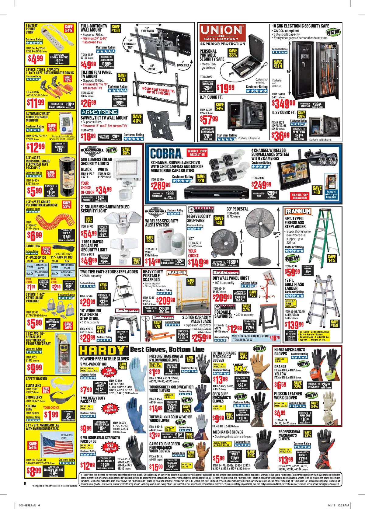 Harbor Freight Tools Weekly Ad from May 1