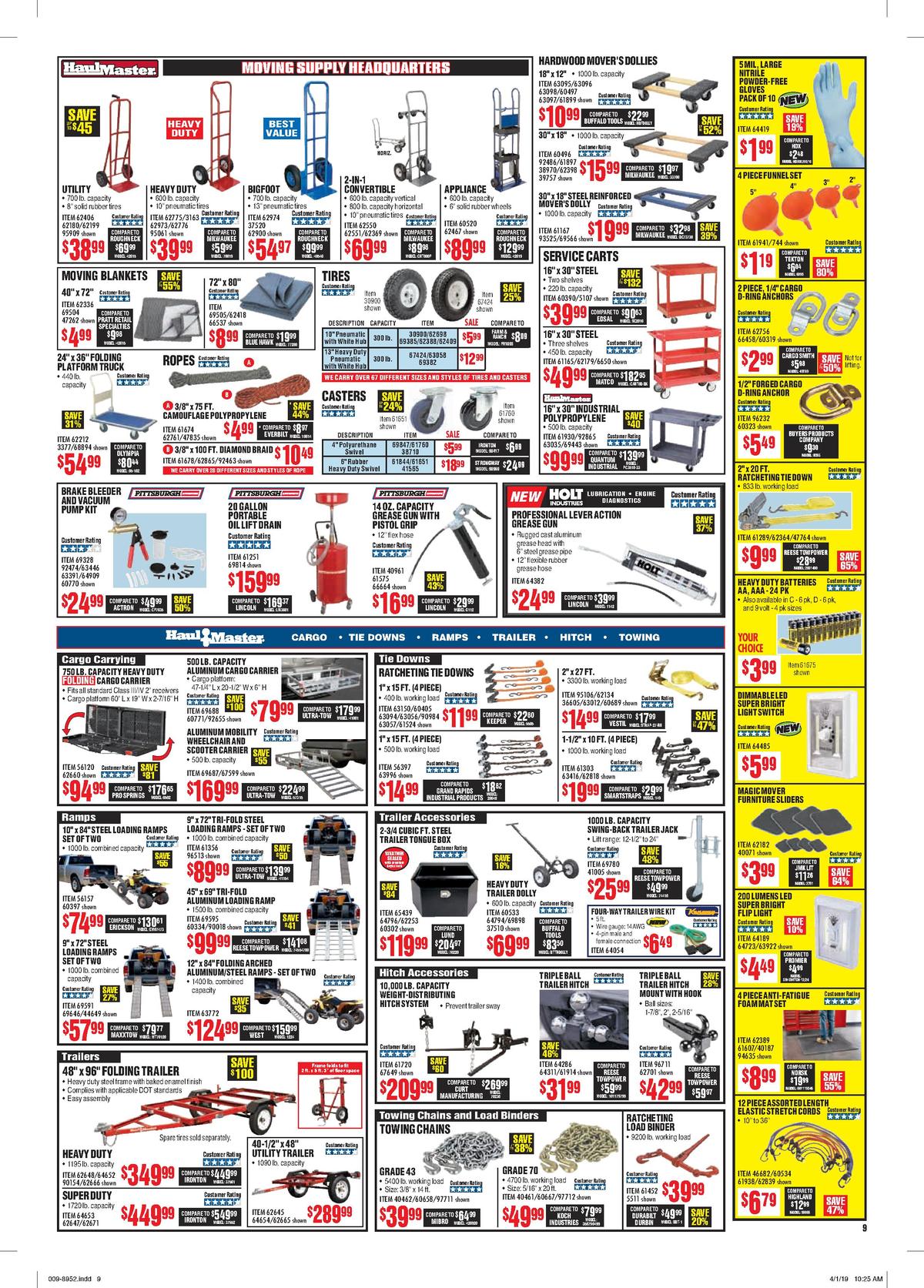 Harbor Freight Tools Weekly Ad from May 1