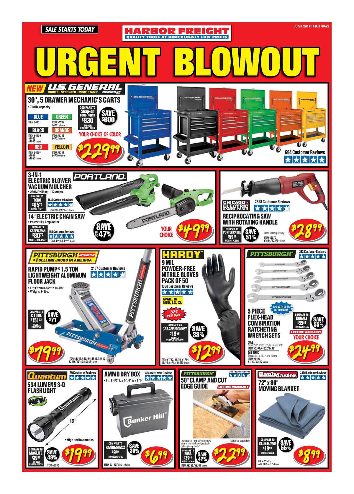 Harbor Freight Tools Weekly Ad from May 29