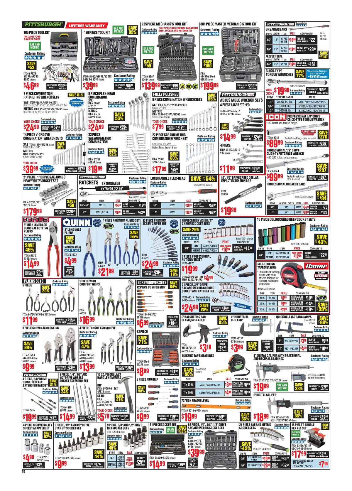 Harbor Freight Tools Weekly Ad from August 1