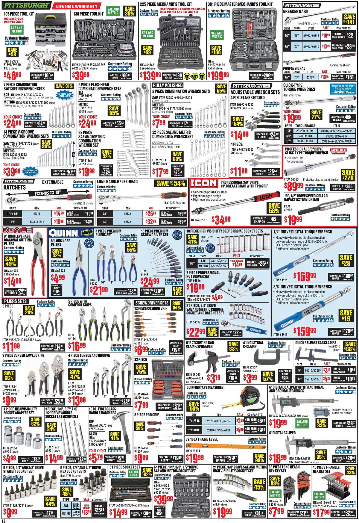 Harbor Freight Tools Weekly Ad from September 1