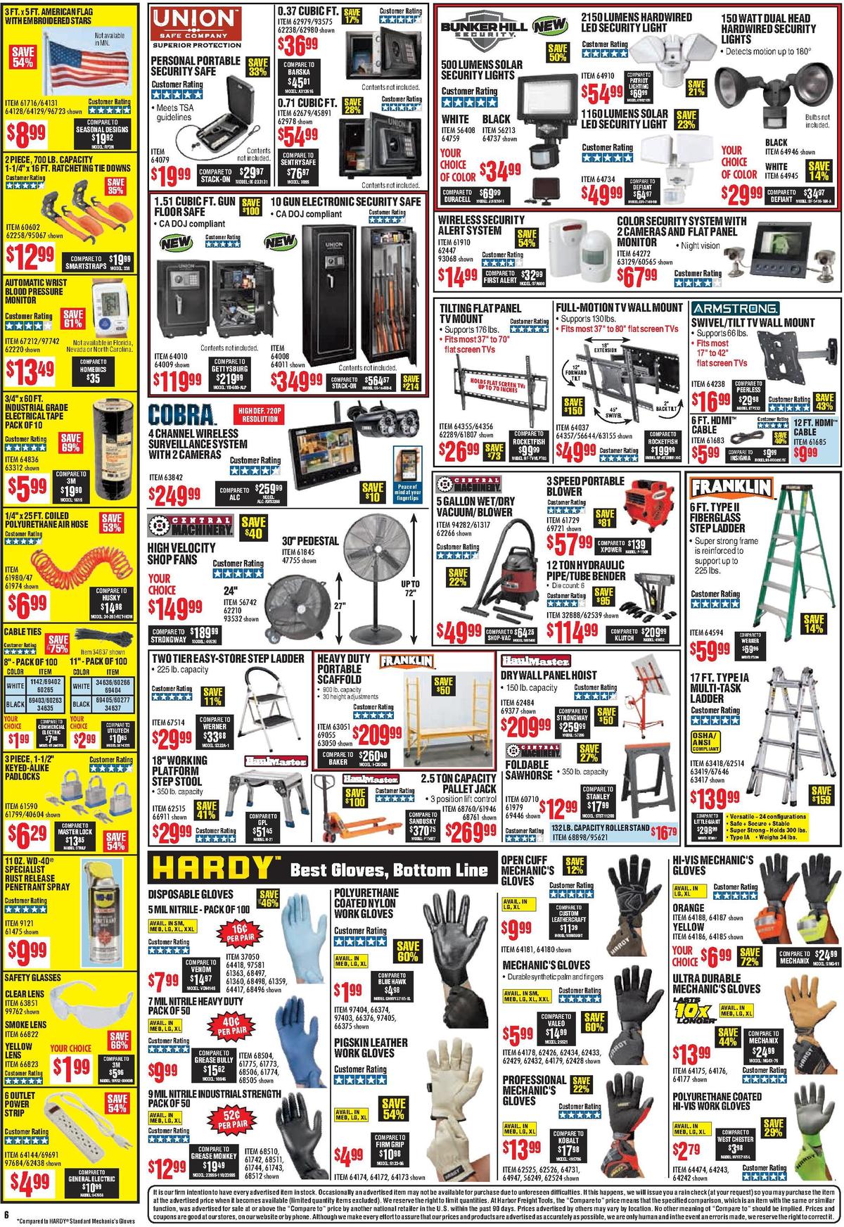 Harbor Freight Tools Weekly Ad from September 1