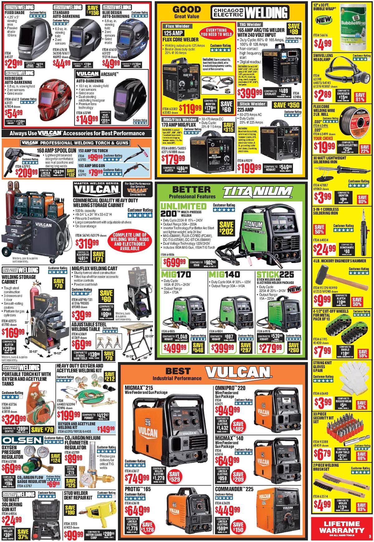Harbor Freight Tools Weekly Ad from September 1