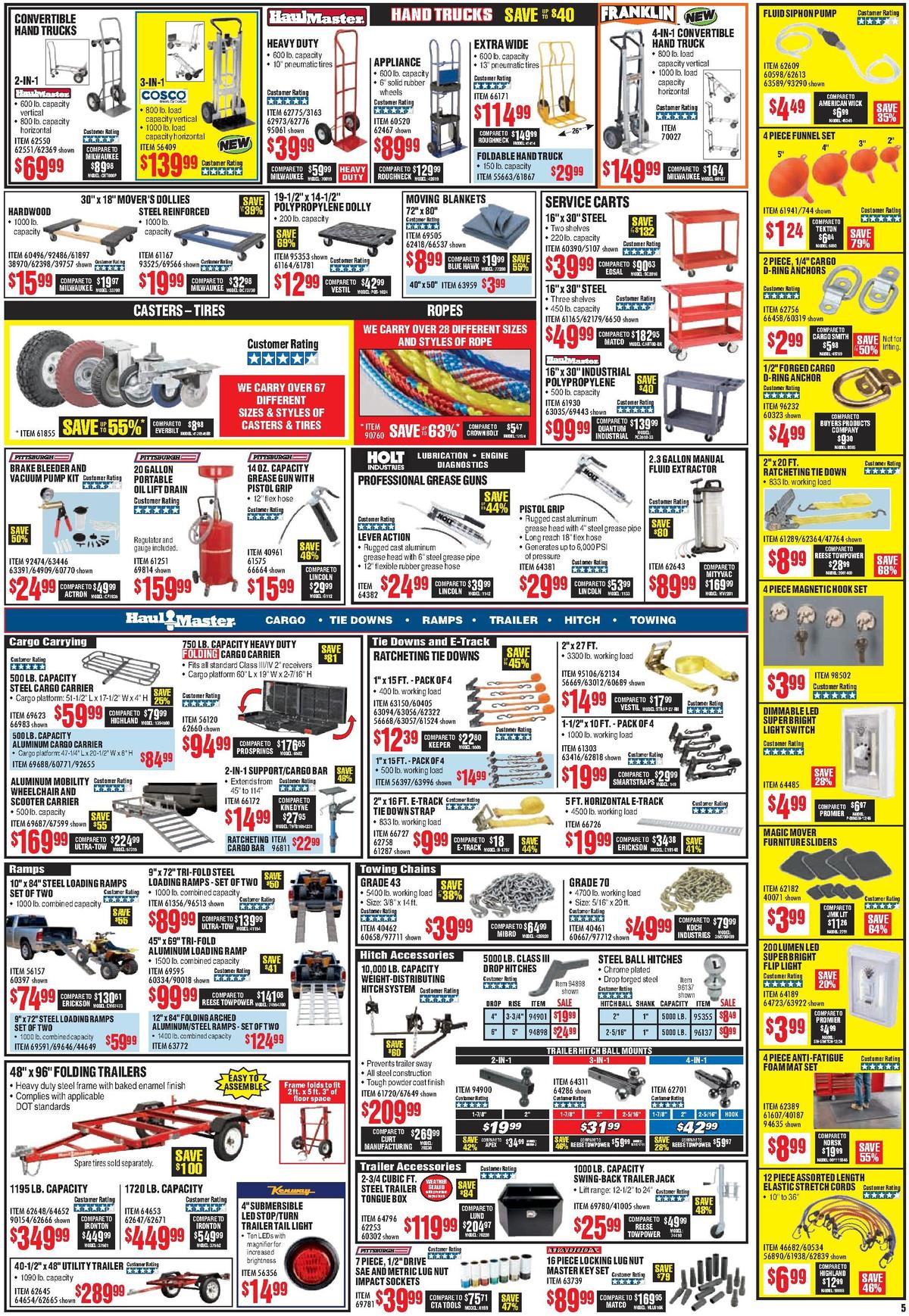 Harbor Freight Tools Weekly Ad from October 1