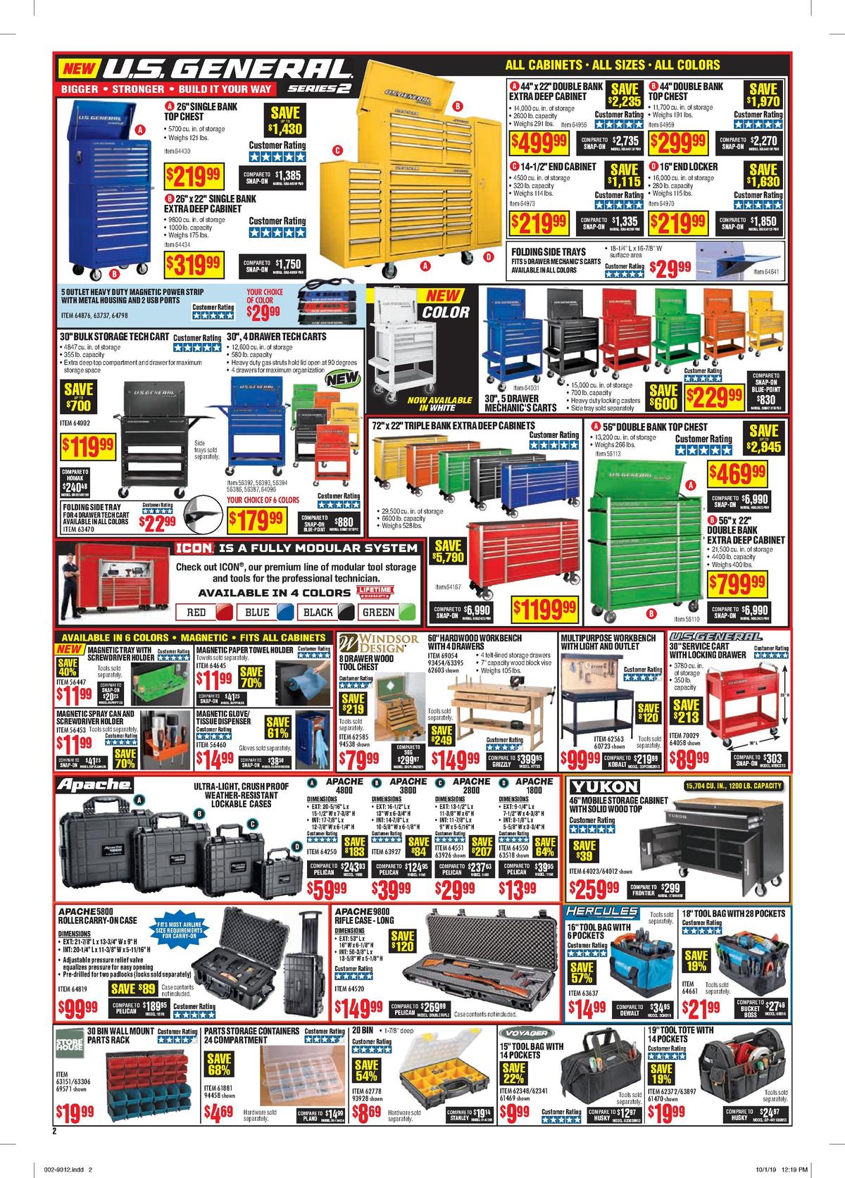 Harbor Freight Tools Weekly Ad from November 1