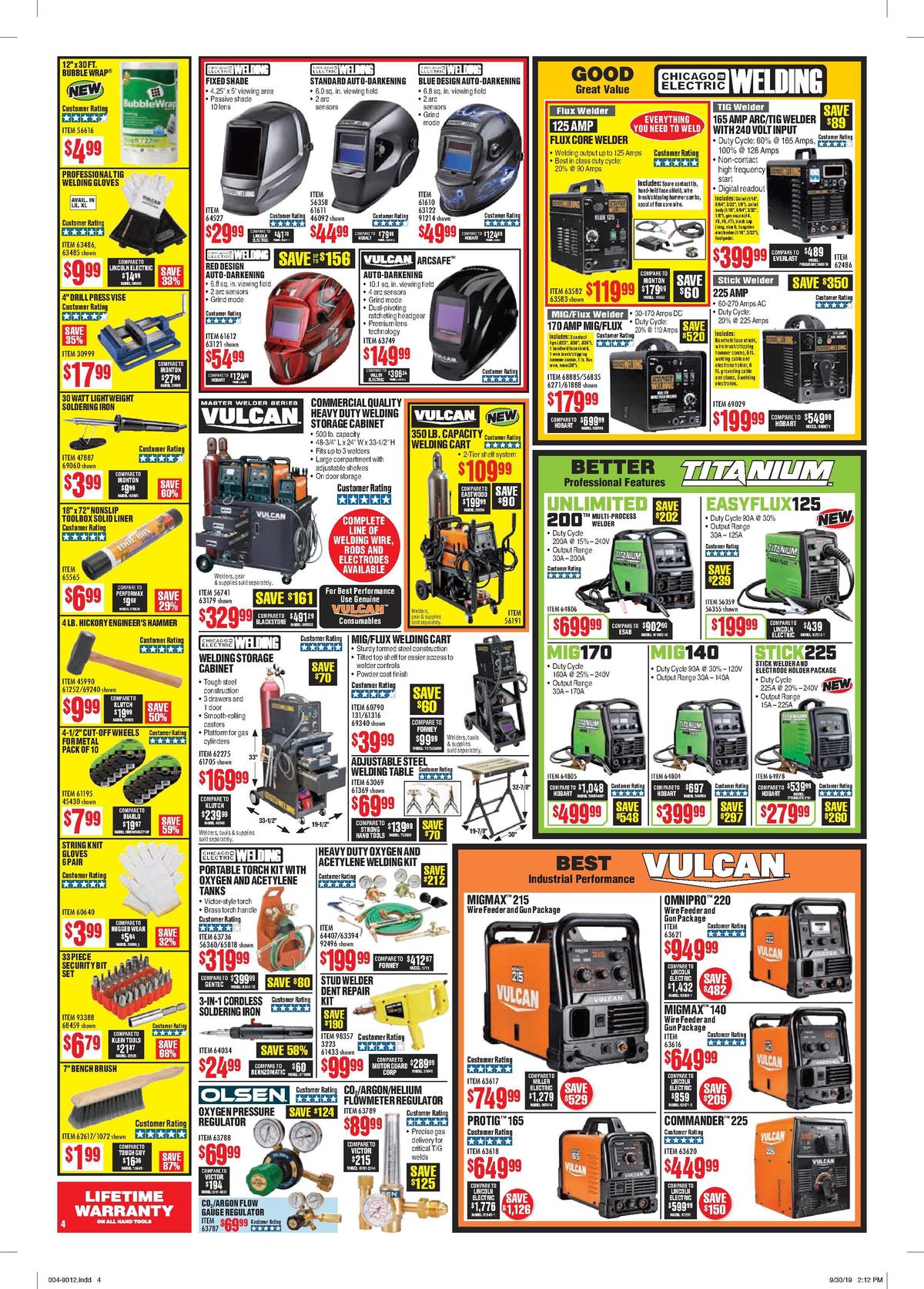 Harbor Freight Tools Weekly Ad from November 1