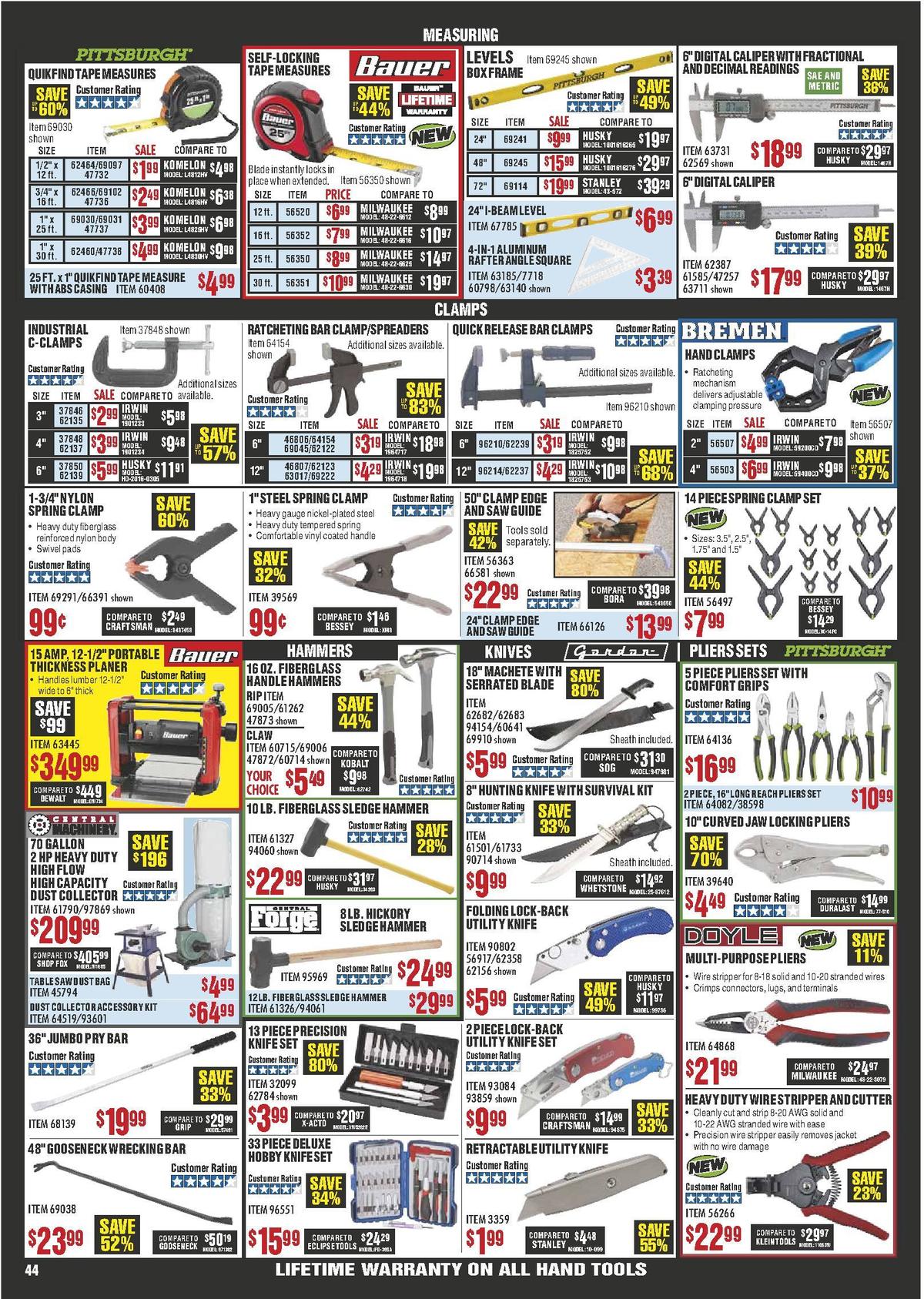Harbor Freight Tools Weekly Ad from February 1