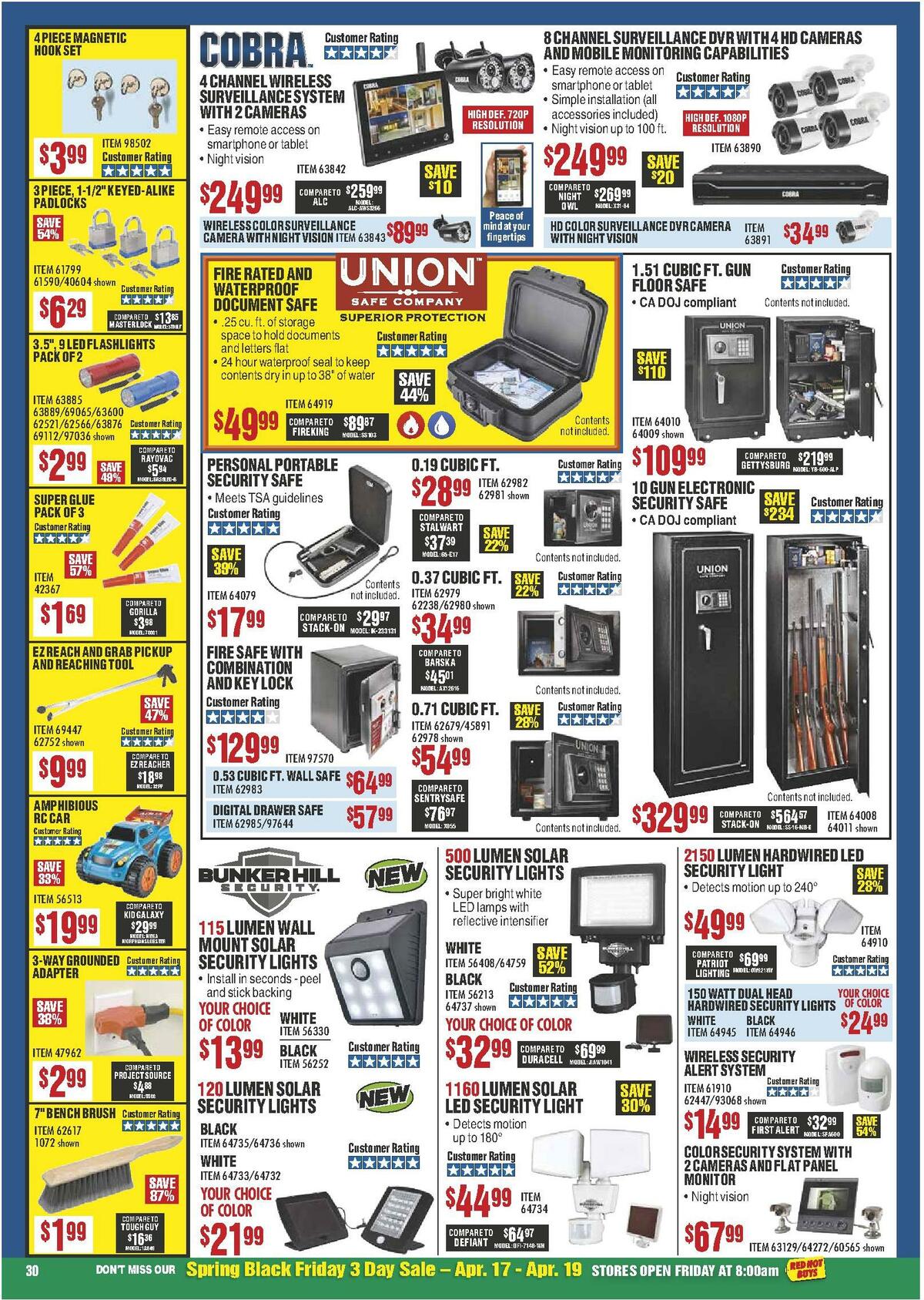 Harbor Freight Tools Weekly Ad from April 1