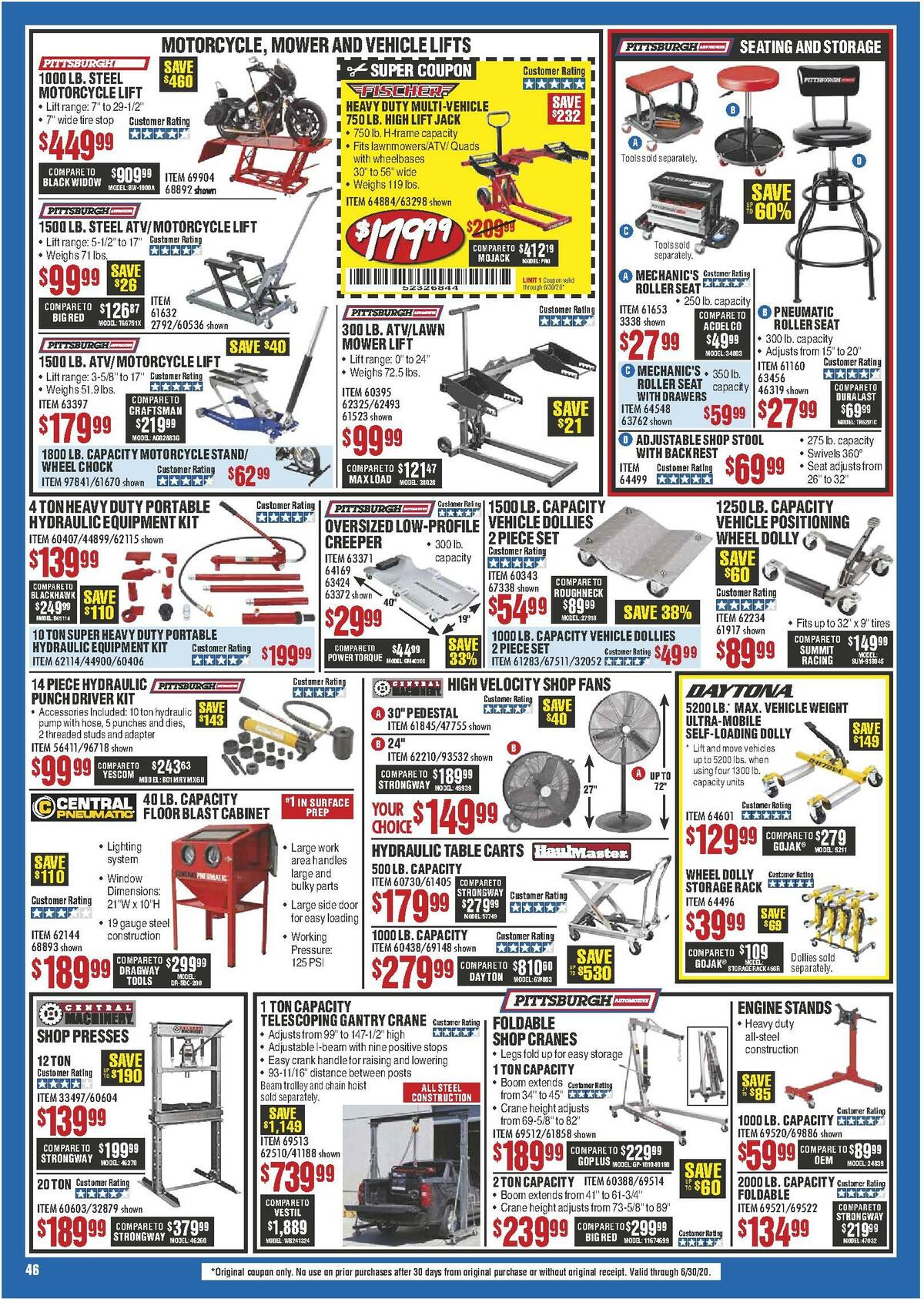 Harbor Freight Tools Weekly Ad from May 1