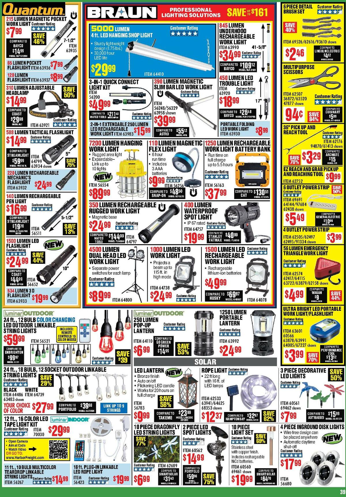 Harbor Freight Tools Weekly Ad from July 16