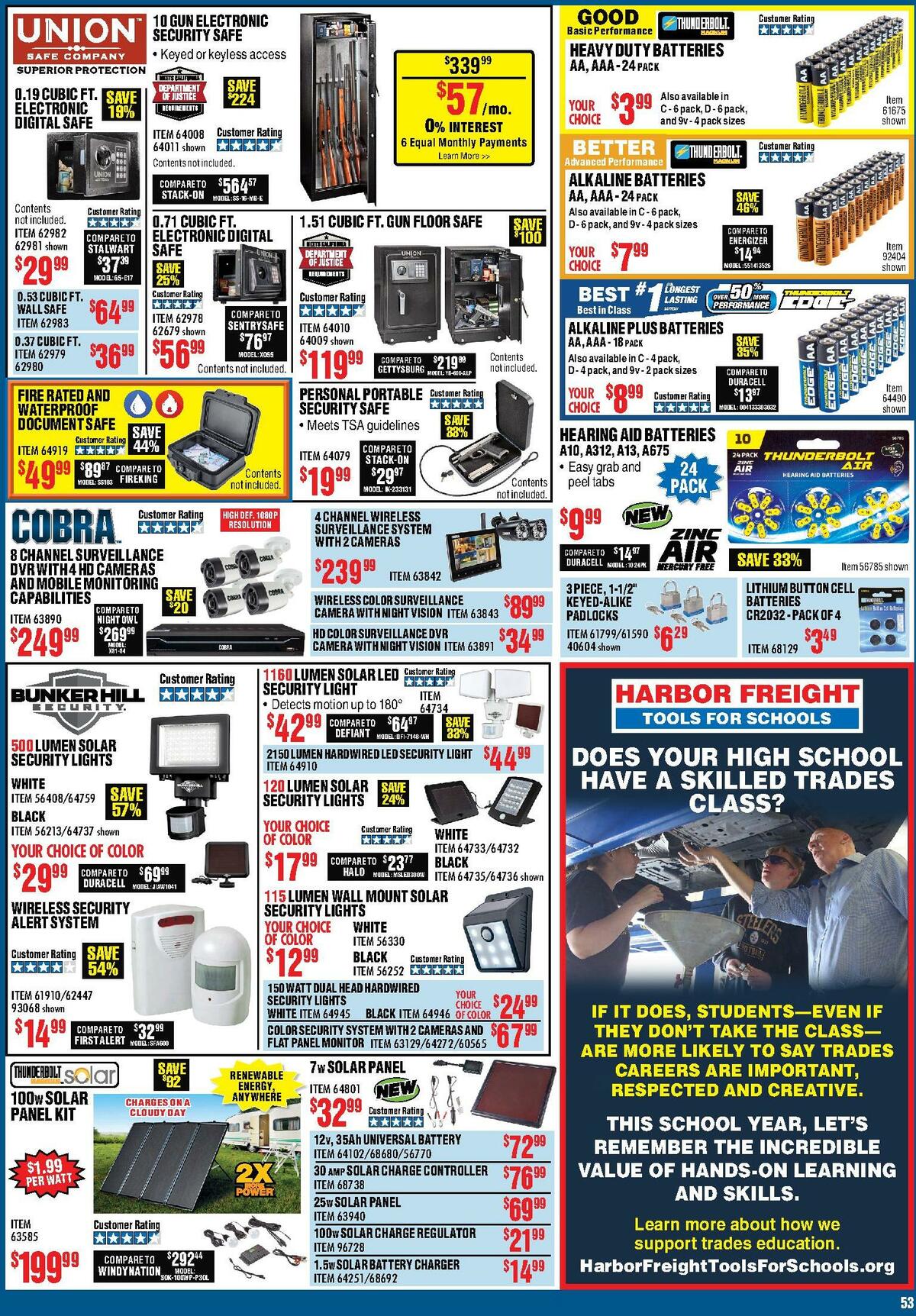 Harbor Freight Tools Weekly Ad from August 1
