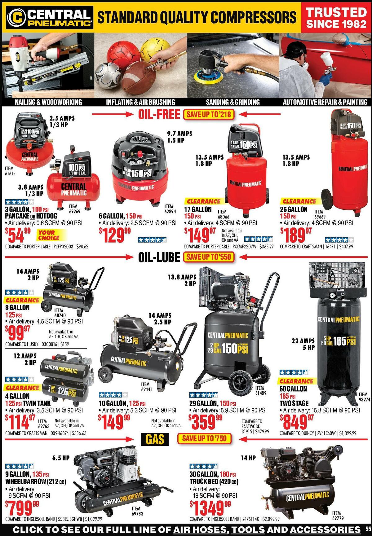 Harbor Freight Tools Weekly Ad from September 1