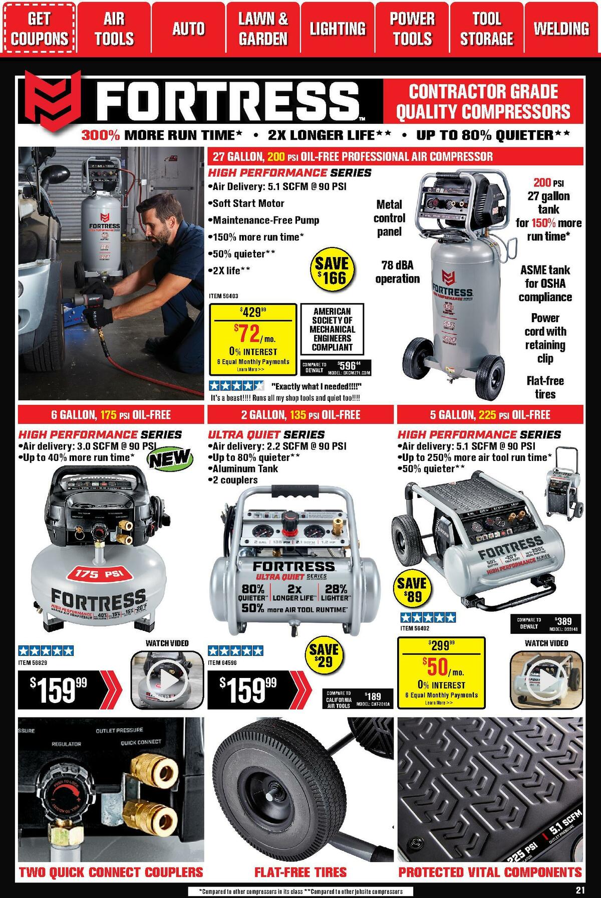 Harbor Freight Tools Weekly Ad from October 1