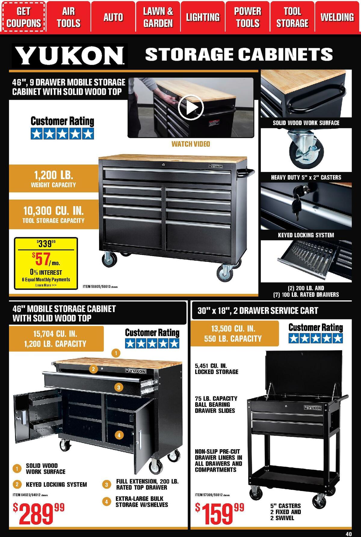 Harbor Freight Tools Weekly Ad from October 1