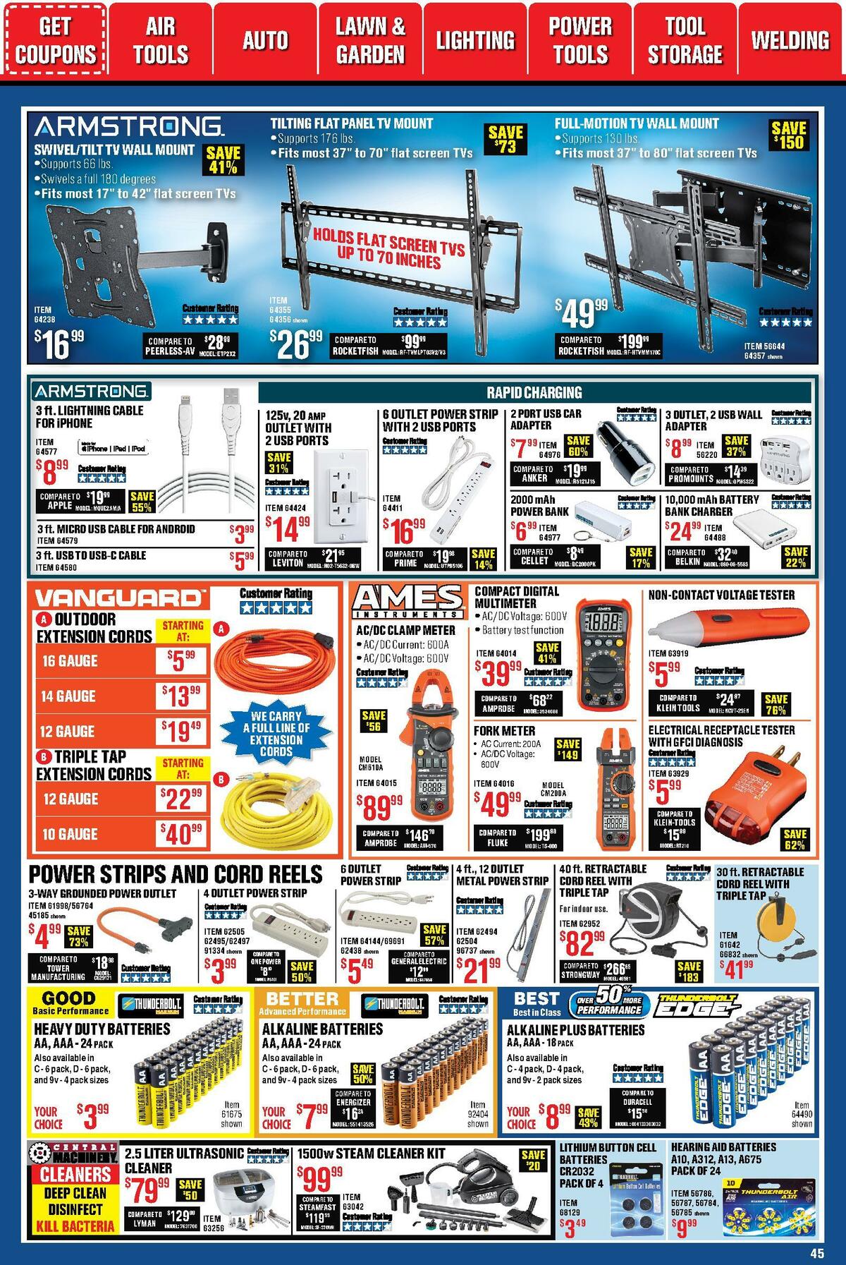 Harbor Freight Tools Weekly Ad from October 1