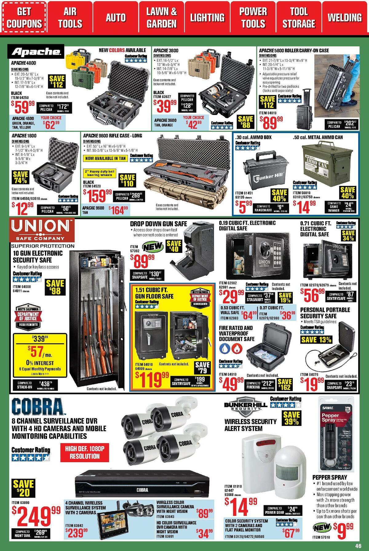 Harbor Freight Tools Weekly Ad from October 1