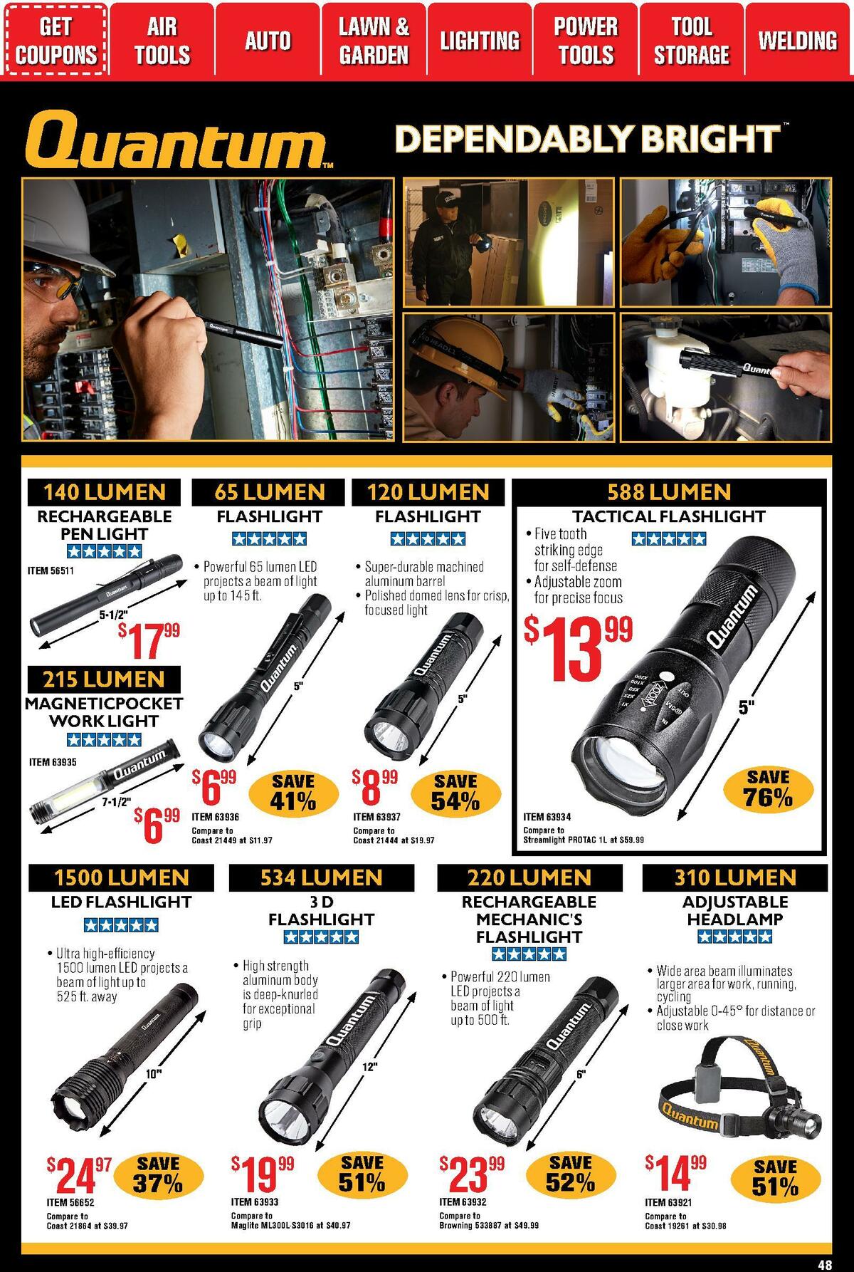 Harbor Freight Tools Weekly Ad from October 1