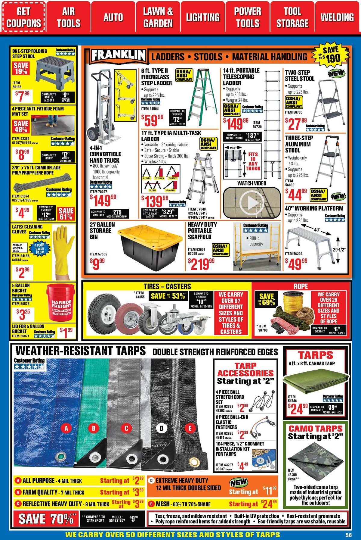 Harbor Freight Tools Weekly Ad from November 1