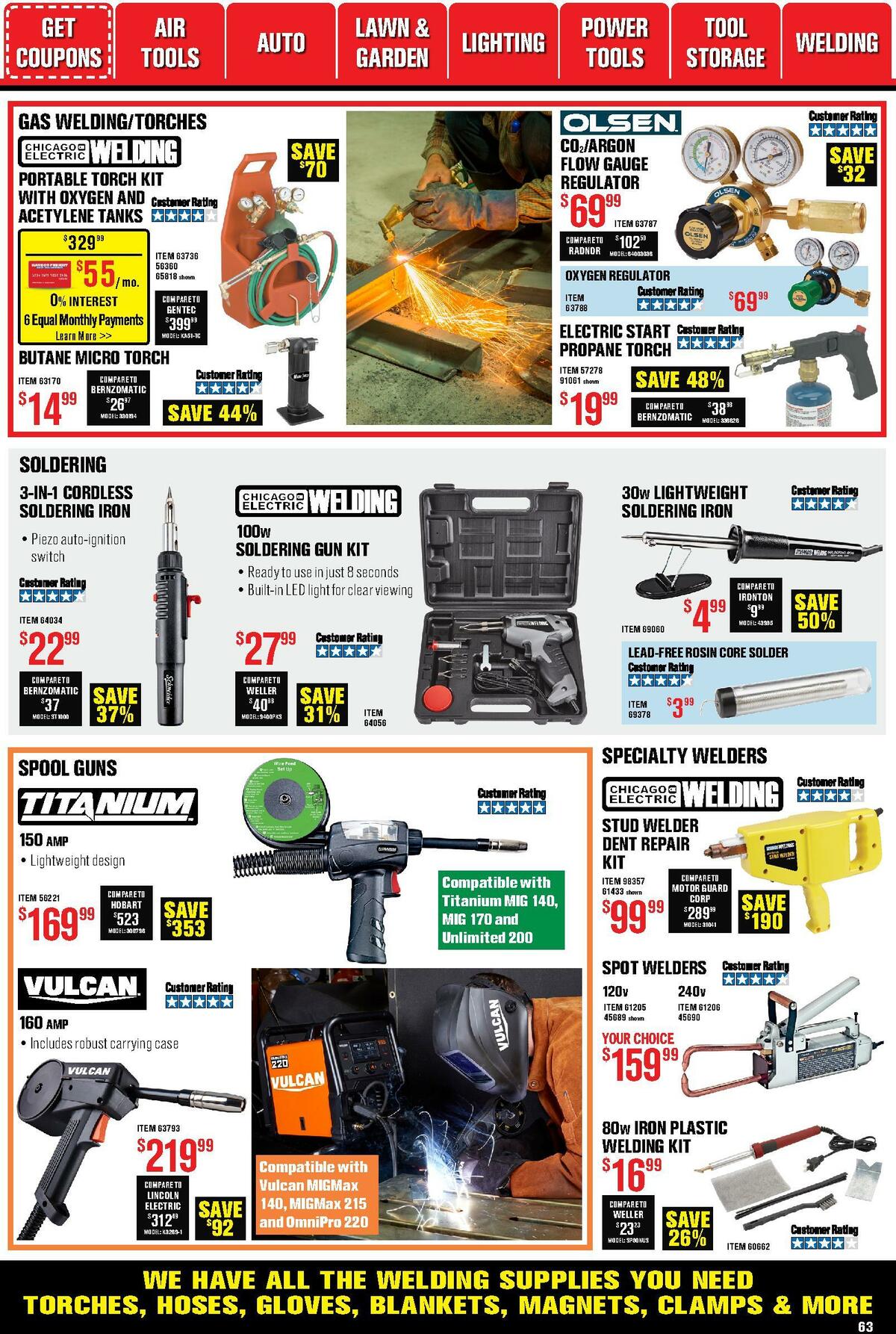 Harbor Freight Tools Weekly Ad from November 1