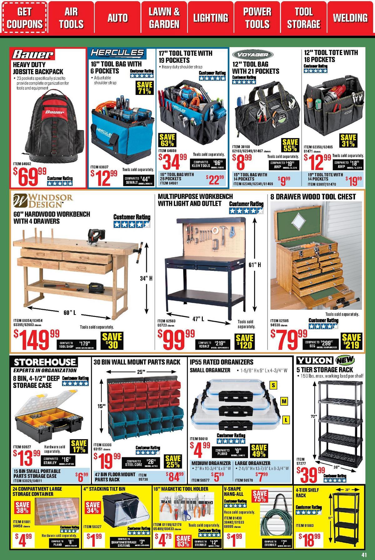 Harbor Freight Tools Weekly Ad from December 1
