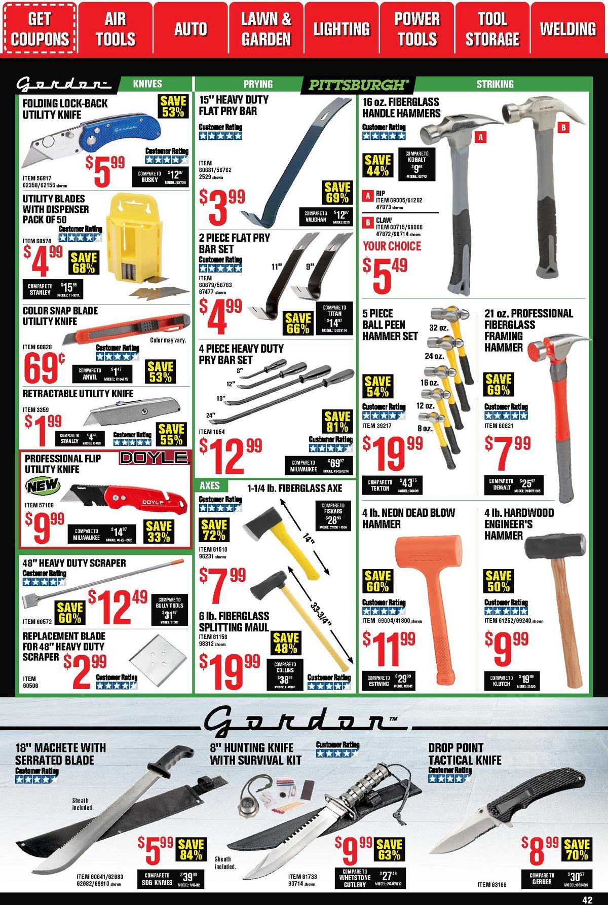 Harbor Freight Tools Weekly Ad from December 1