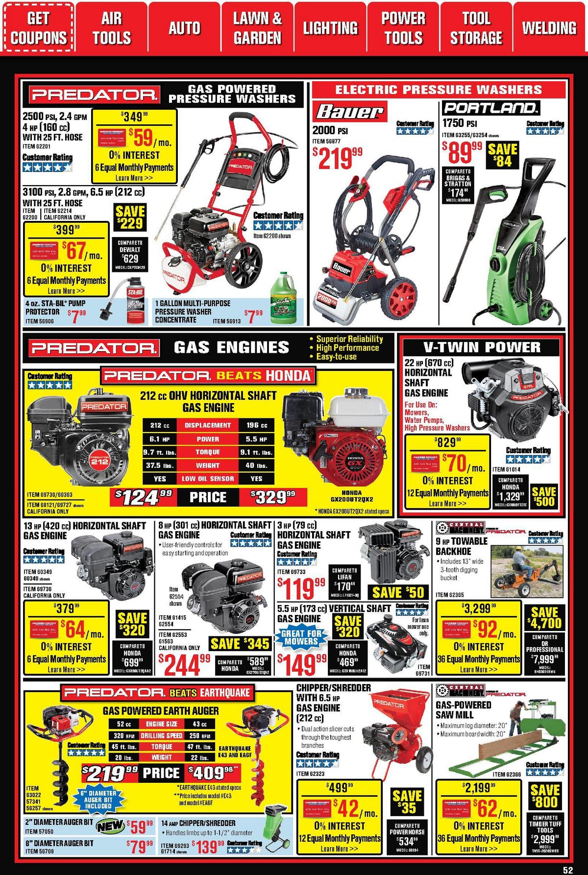 Harbor Freight Tools Weekly Ad from December 1