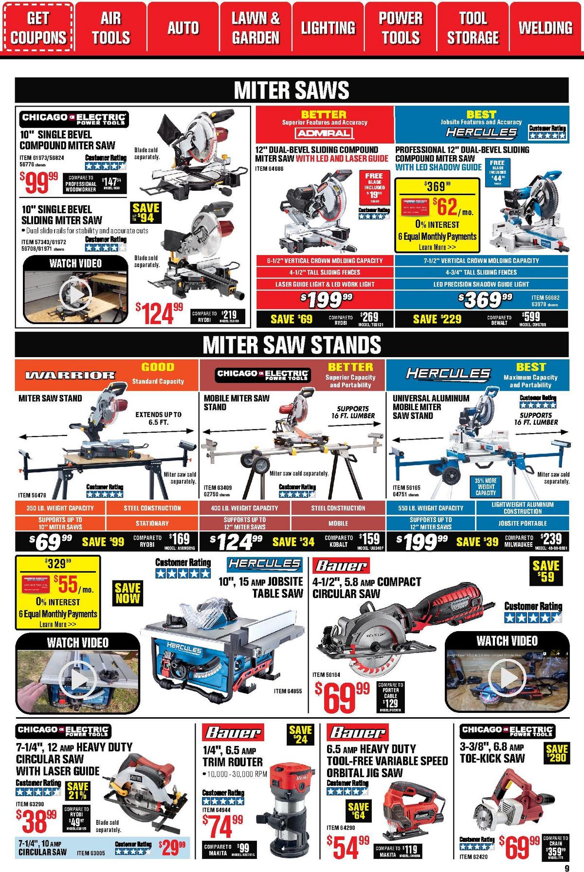 Harbor Freight Tools Weekly Ad from December 1