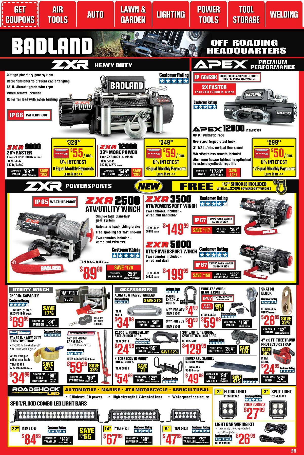Harbor Freight Tools Weekly Ad from January 1