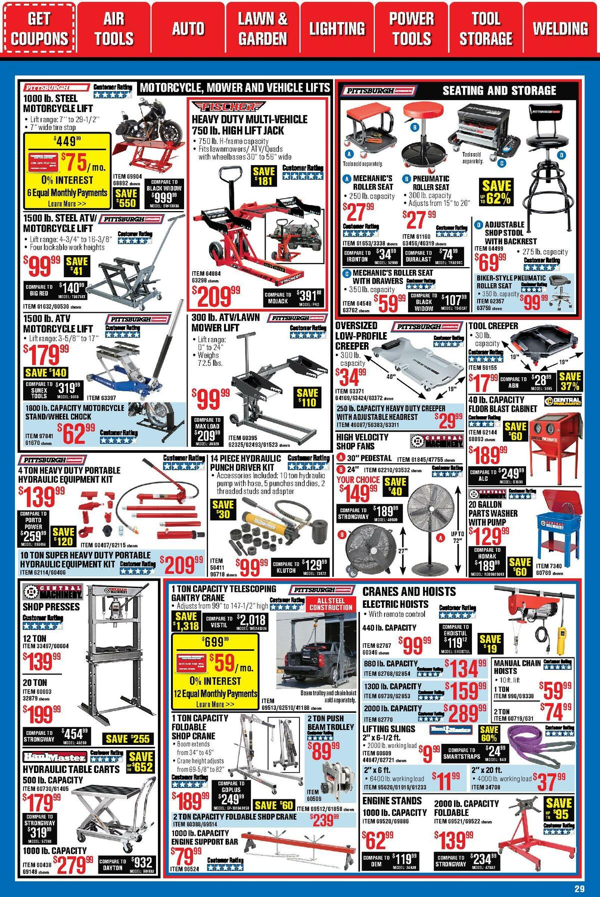 Harbor Freight Tools Weekly Ad from January 1