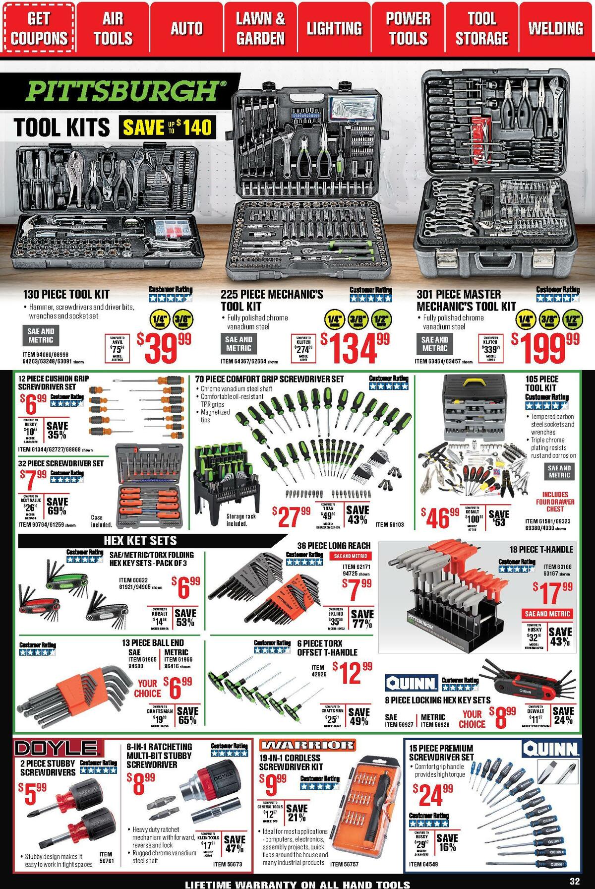 Harbor Freight Tools Weekly Ad from January 1