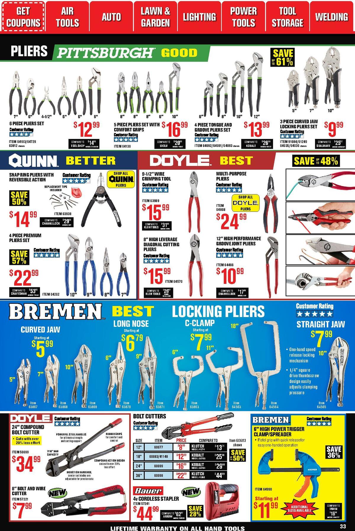 Harbor Freight Tools Weekly Ad from January 1