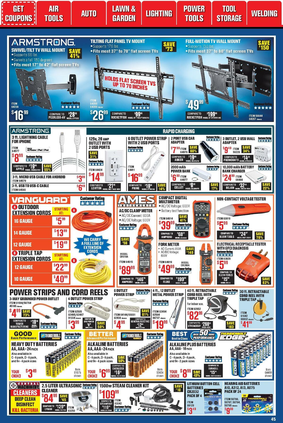Harbor Freight Tools Weekly Ad from January 1