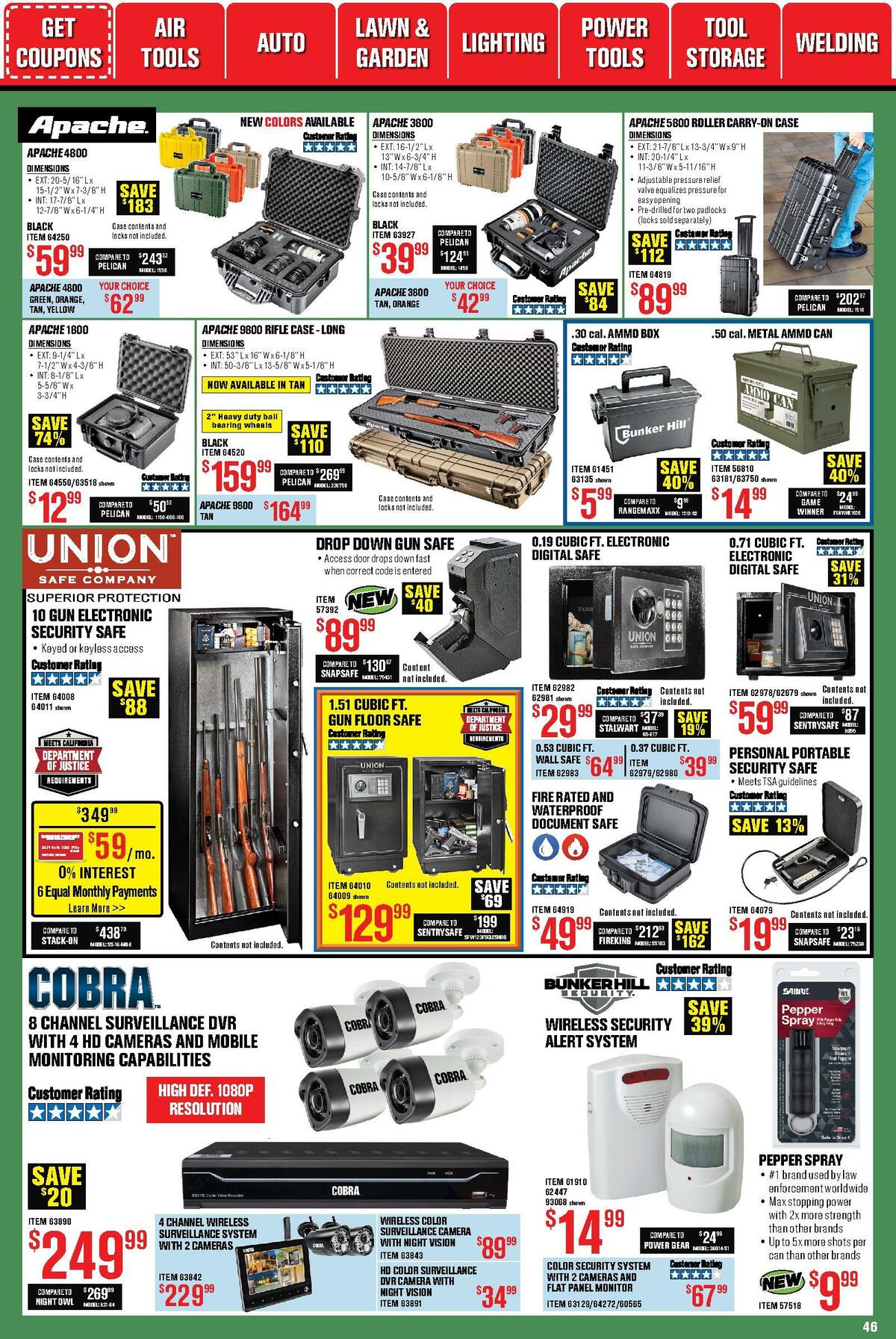 Harbor Freight Tools Weekly Ad from January 1