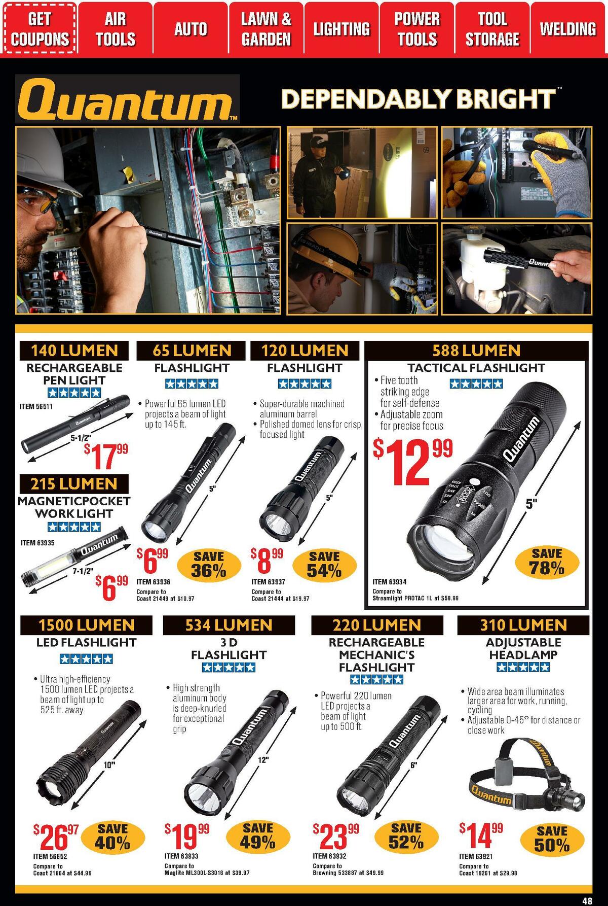 Harbor Freight Tools Weekly Ad from January 1