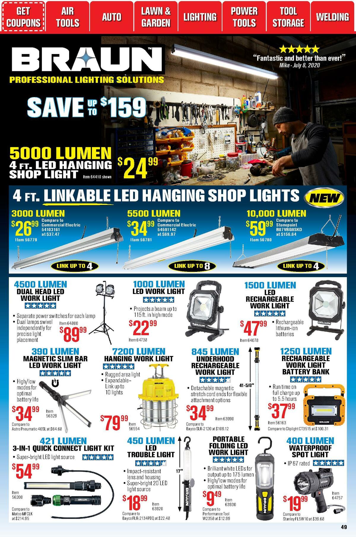 Harbor Freight Tools Weekly Ad from January 1