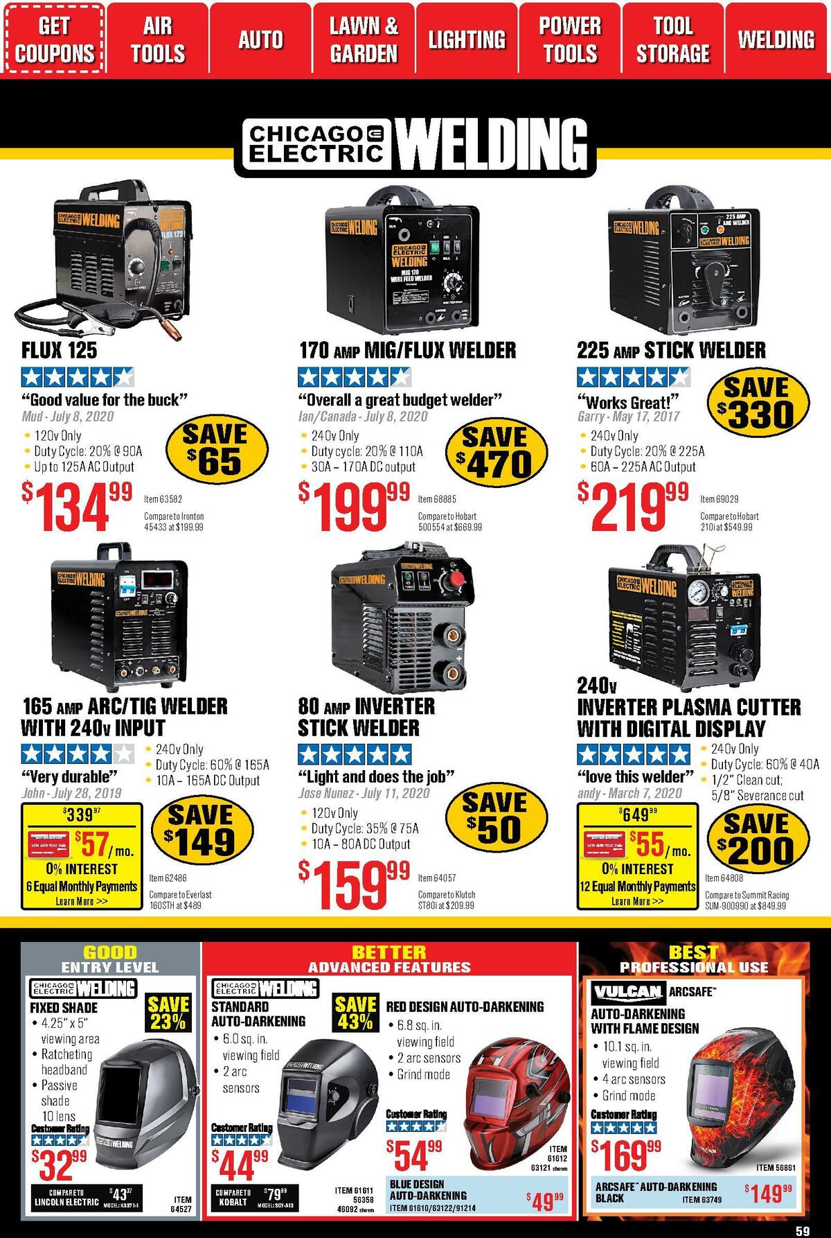 Harbor Freight Tools Weekly Ad from January 1