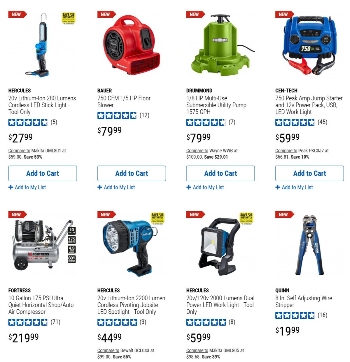Harbor Freight Tools Weekly Ad from February 10