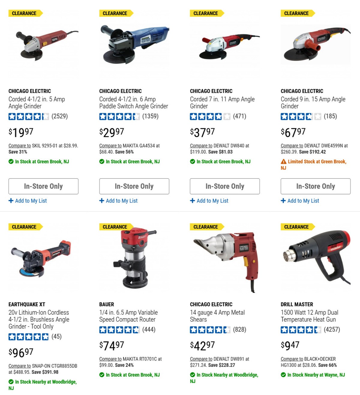 Harbor Freight Tools Weekly Ad from April 22