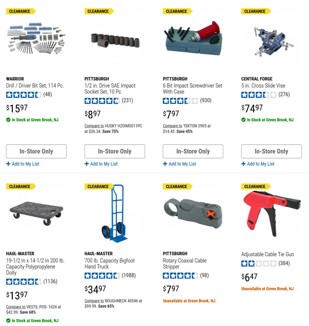 Harbor Freight Tools Weekly Ad from April 22