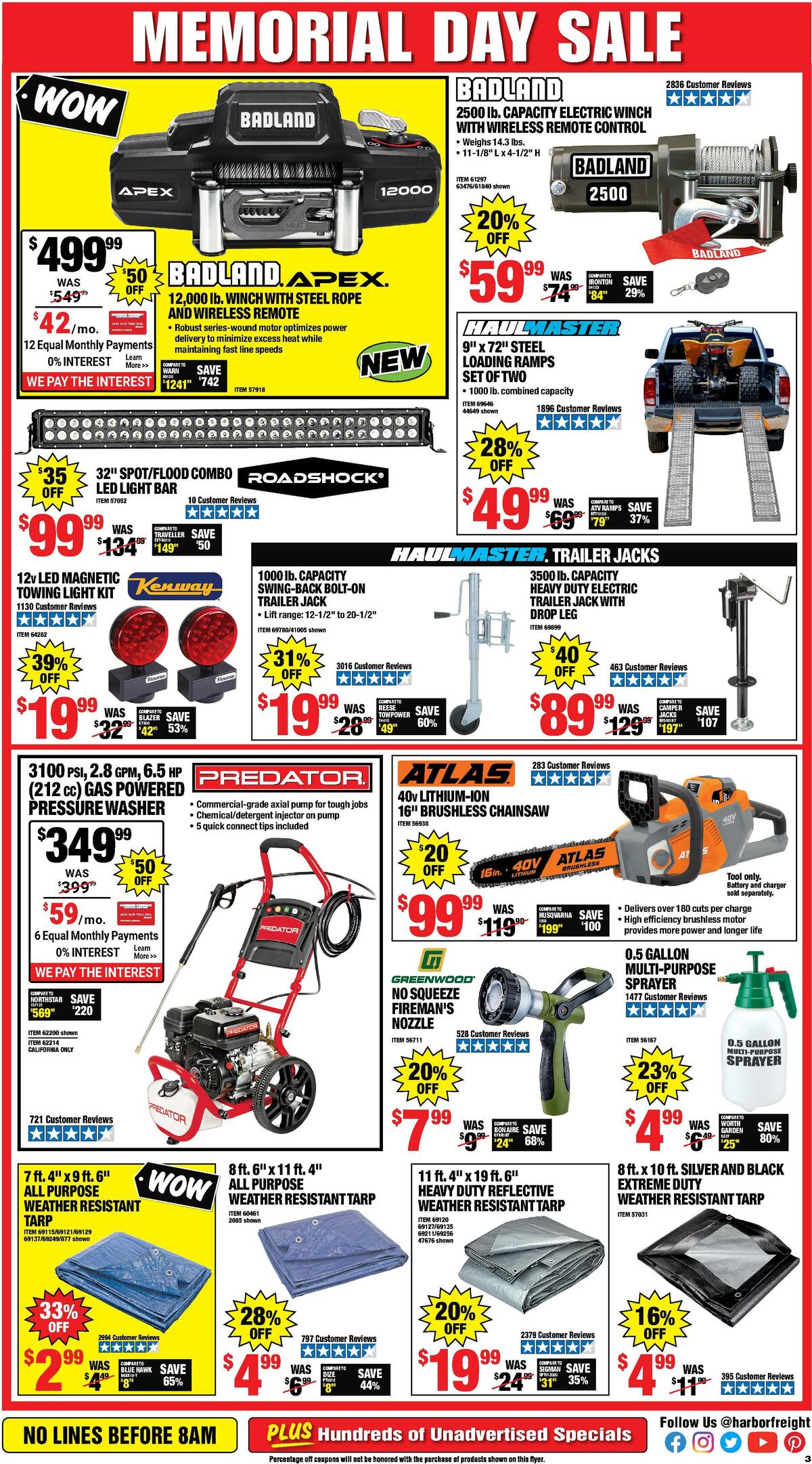 Harbor Freight Tools Weekly Ad from May 24